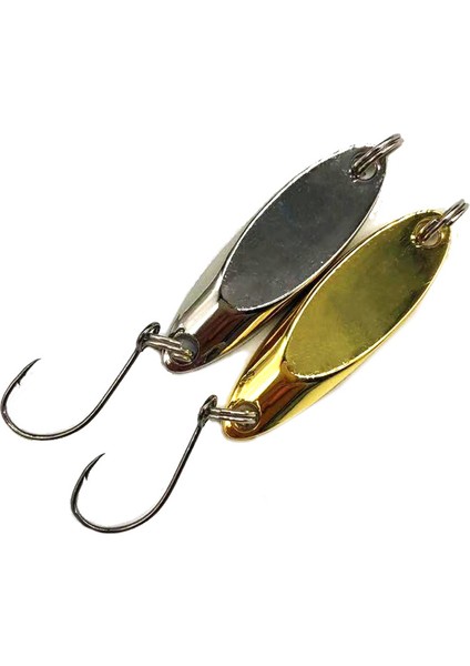 6 Adet Sert Balık Tutma Yaprağı Altın Gümüş Metal Uzun Atışlı Vahşi Hareketli (Yurt Dışından) fırsatları