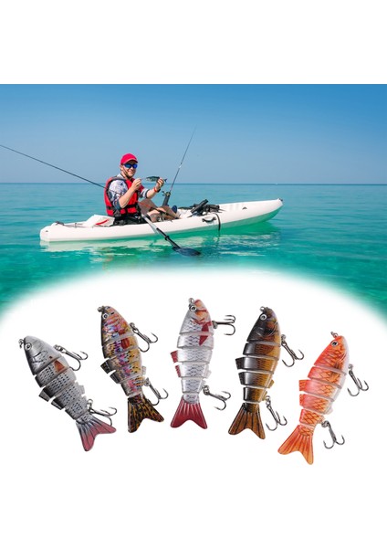 Balık Tutma Kümesi 10CM 15G Levrek Için Yüzme Uçları (Yurt Dışından) fiyatları