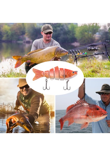 Balık Tutma Kümesi 10CM 15G Levrek Için Yüzme Uçları (Yurt Dışından) modelleri