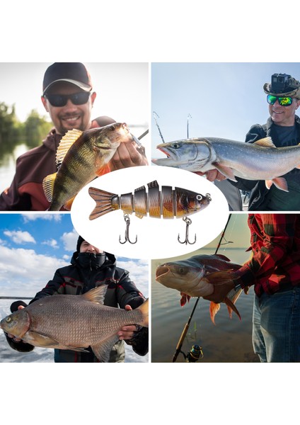 Balık Tutma Kümesi 10CM 15G Levrek Için Yüzme Uçları (Yurt Dışından) fırsatları