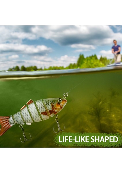 Balık Tutma Kümesi 10CM 15G Levrek Için Yüzme Uçları (Yurt Dışından) indirimleri