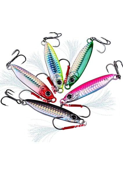 5'li Balık Tutma Yapay Yaprak Seti (Yurt Dışından) fırsatları