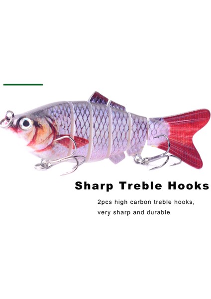 Balıkçı Kelepçeleri 6 Parça Sert Gövde (Yurt Dışından) fırsatları