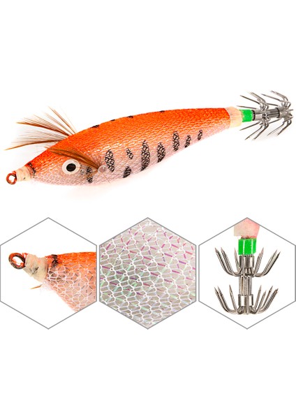 6 cm 8 cm Işık Veren Kalamar Ucuna Çekici (Yurt Dışından) fırsatları