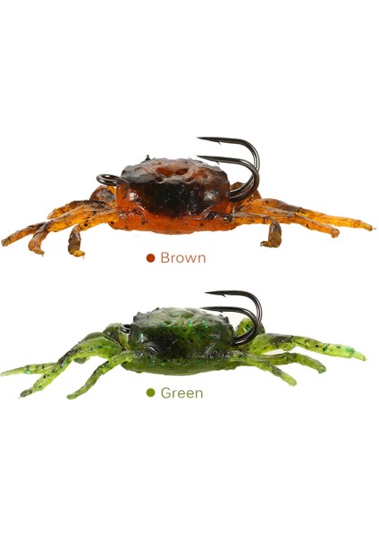 4 Adet Yumuşak Balık Tutma Yengeç S Uçları (Yurt Dışından) modelleri