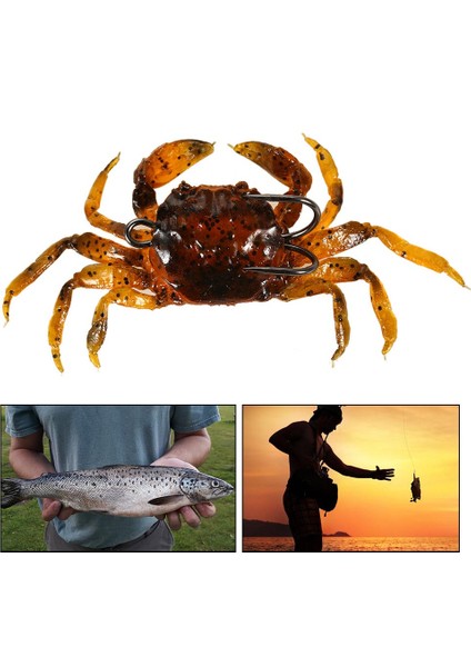 4 Adet Yumuşak Balık Tutma Yengeç S Uçları (Yurt Dışından) fırsatları