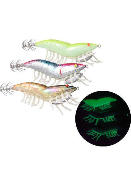 Hibrit Karides Egı S Yaprak 115MM 20G Ahtapot ve Kalamar Balıkçılığı Için (Yurt Dışından) fırsatları