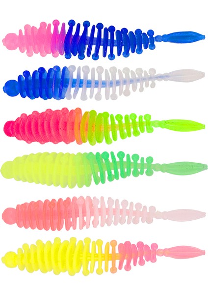 10 Adet Yumuşak Solucan Balık Tutma Yapay Çekicileri Gerçekçi (Yurt Dışından) fiyatları