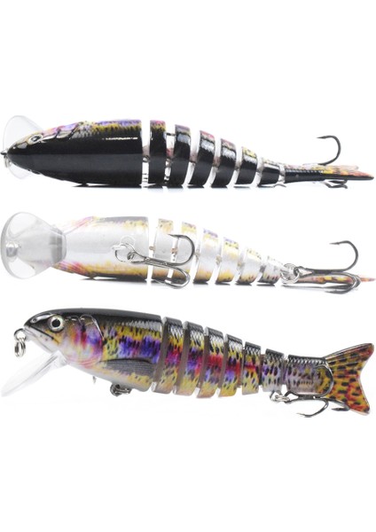 5 Adet 4.3 Inç Biyyonik Balık Tutma Küreği Canlımsı Sert Gövde Krank Baiti (Yurt Dışından) fiyatları