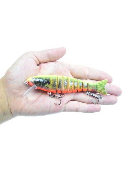 5 Adet 4.3 Inç Biyyonik Balık Tutma Küreği Canlımsı Sert Gövde Krank Baiti (Yurt Dışından) modelleri