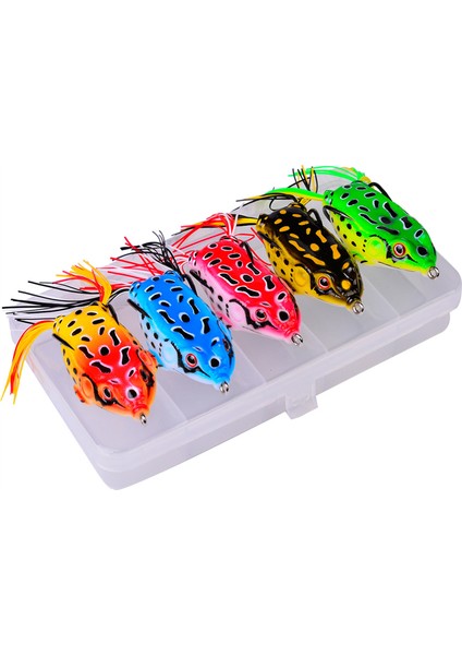 Gerçekçi Yosunsuz Uçlu Topwater Kurbağa Yapay Yaprak Üreticisi (Yurt Dışından)