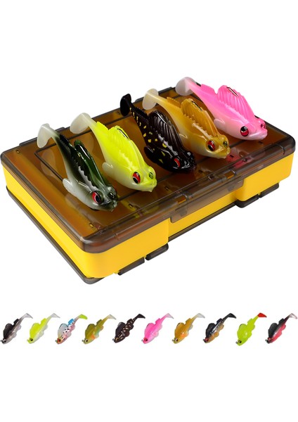 10 Adet Balık Tutma Yapay Batabilen Yapışkan Ürün Seti (Yurt Dışından)