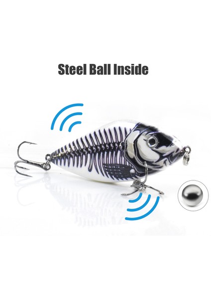 5 Adet 2,8 Inç Balık Tutma Uydurma Sert Yem Canlımsı Sallanan 说明：在土耳其语里，数字“2.8”通常写作“2,8” 。 (Yurt Dışından) indirimleri