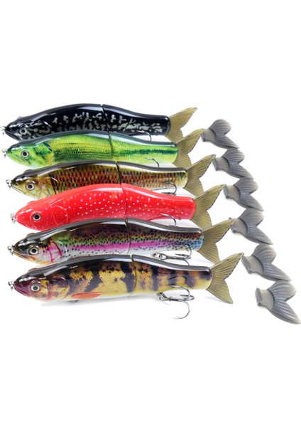 Yüzen Balık Tutma Üstleri Sert Kayar Yem Yumuşak Kuyruklu Canlımsı (Yurt Dışından) indirimleri