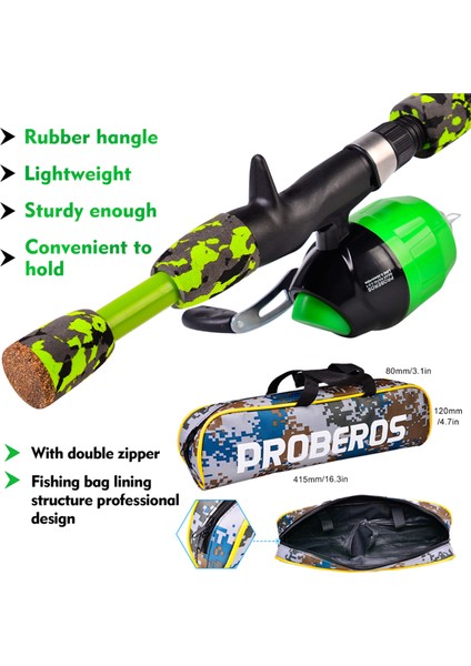 1.5m Çocuklar Için Ultrayüklü Balık Tutma Seti (Yurt Dışından) fırsatları