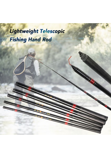Hafif Teleskopik Balık Tutma Mili (Yurt Dışından) fiyatları