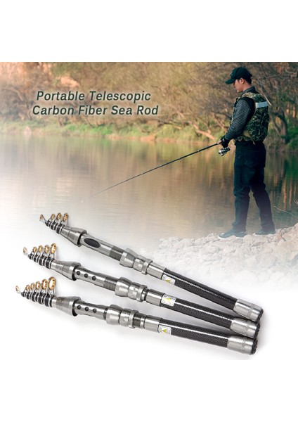 Taşınabilir Karbon Fiber Teleskopik Balık Tutma Milleti (Yurt Dışından) fiyatları