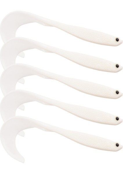 Yumuşak Biyonik Balıkçı Uydurma Yemleri Tuzlu ve Tatlı Su Için Canlımsı Esnek Kuyruklu (Yurt Dışından)