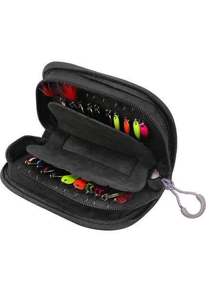 20 Adet Metal Balık Tutma Kürekleri ve Depolama Çantasıyla Bıçaklı Yapışkanlar (Yurt Dışından)