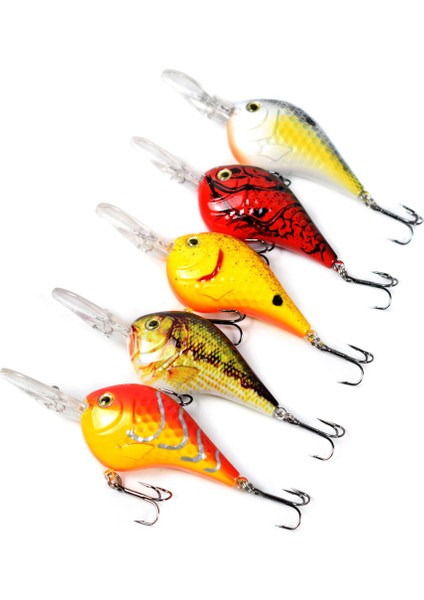 5 Adet Biyyonik Balık Tutma Ustası Canlımsı Yüzen (Yurt Dışından) fırsatları