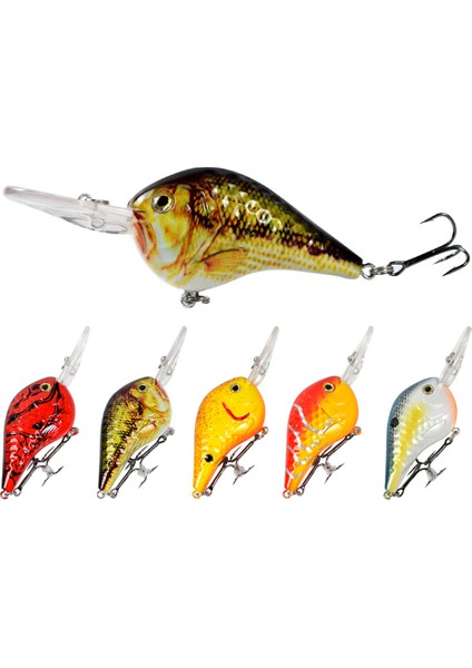 5 Adet Biyyonik Balık Tutma Ustası Canlımsı Yüzen (Yurt Dışından) indirimleri