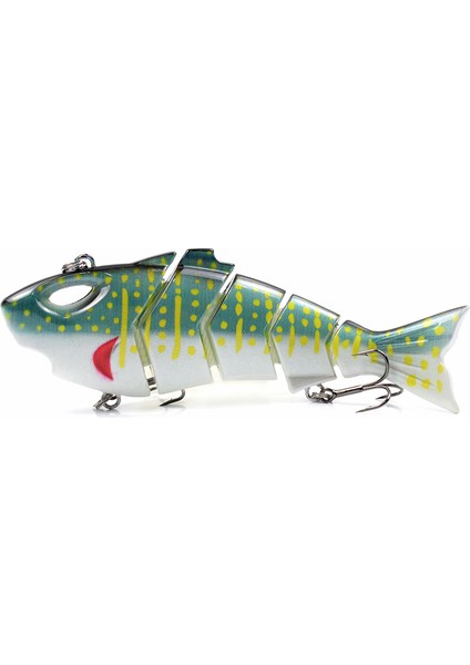 Biyyonik Balık Yakalama Üstü 5 Parça Gerçekçi Crankbait (Yurt Dışından)