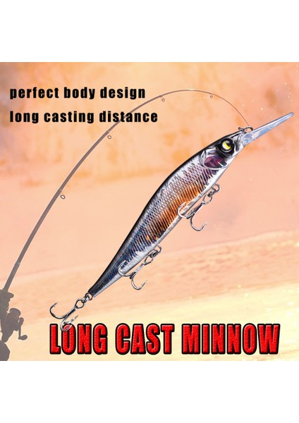 Üçlü Kancalı Orta Derinlikli Dalgalı Yapay Balık Yaprağı 13.5 cm 14.7 G (Yurt Dışından) fırsatları