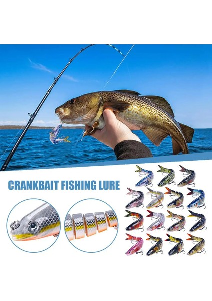 Pike Wobblers Balık Tutma Ucunu 13.4 cm 18.6 G (Yurt Dışından) modelleri