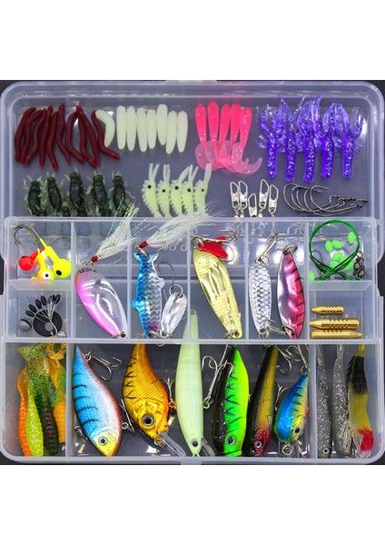 Luya Yem Seti 101 Parça Tatlısu ve Deniz Suyu Uyumlu (Yurt Dışından) modelleri