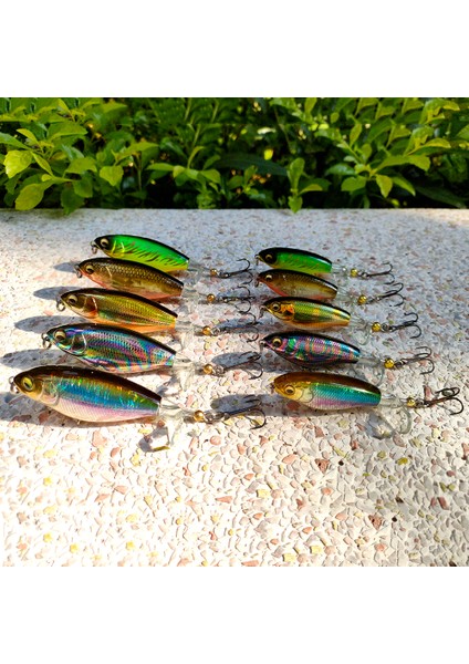 3.0, 0.2 Ons Topwater Yumuşak Balık Tuzagı, Koyun ve Pike Balıkları Için Canlımsı Yüzen Kırık Uçlu Tuzak (Yurt Dışından) fiyatları