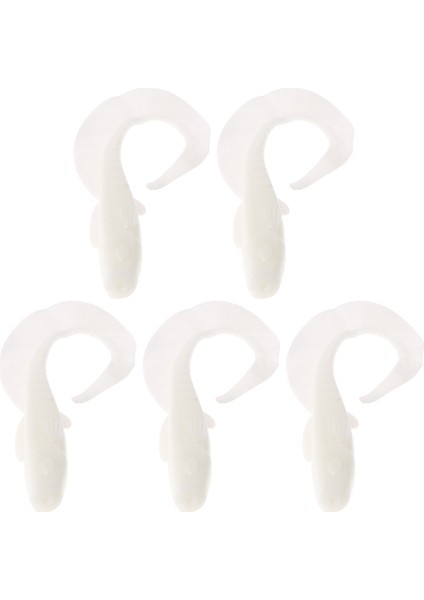 5 Adet 8cm 12G Balık Tutma Yumuşak Yaprak S Yaprak (Yurt Dışından)