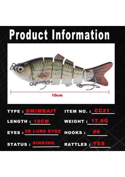 Balık Yakalama Ustası 6 Parçalı Sert Gövde Mezgit ve Alabalık S Yaprakları (Yurt Dışından) fırsatları