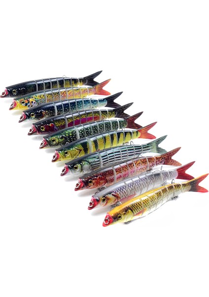 5.5 Inç Biyyonik Çok Eğik Sert Yapışkan Yüzme Hareketli Canlımsı Sentetik Balık Tutma Yaprağı (Yurt Dışından) fiyatları