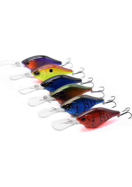 4,3 Inç 0,8 Oz Biyyonik Balık Tutma Ucunu Taşıyan Sert Gövde Yüzen Yaprak Yemi (Yurt Dışından) modelleri