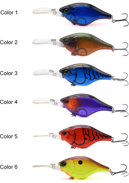 4,3 Inç 0,8 Oz Biyyonik Balık Tutma Ucunu Taşıyan Sert Gövde Yüzen Yaprak Yemi (Yurt Dışından) fırsatları