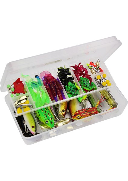 141 Parça Yuva Kutusu ile Balık Tutma Aksesuar Seti (Yurt Dışından)