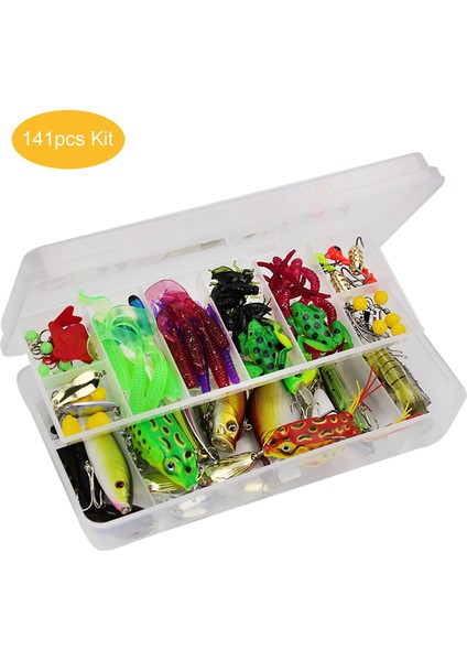 141 Parça Yuva Kutusu ile Balık Tutma Aksesuar Seti (Yurt Dışından) indirimleri