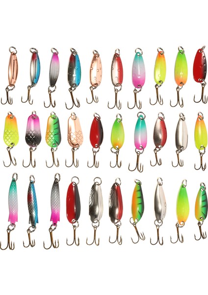 31 Adet Yapay Spinnerbait Balık Tutma Kümesi (Yurt Dışından)