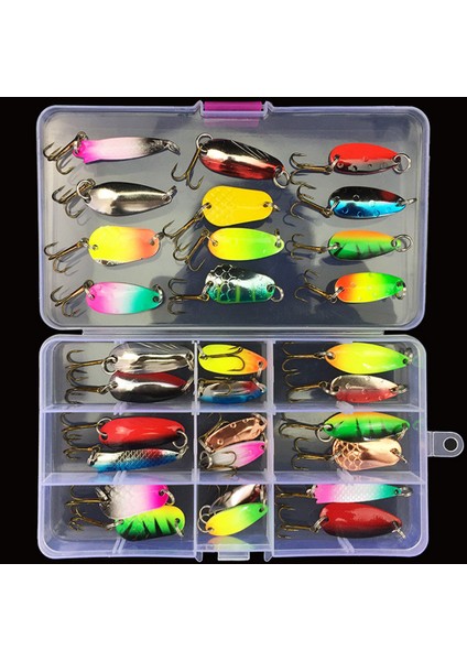 31 Adet Yapay Spinnerbait Balık Tutma Kümesi (Yurt Dışından) modelleri