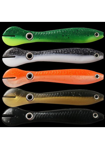 Yumuşak Biyyonik Balıkçı Kürtümü Sallayan Balık Yaprağı 5 Renk (Yurt Dışından) indirimleri