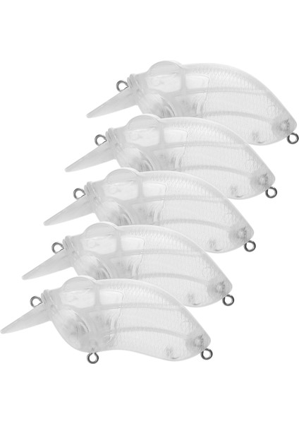 5 Adet Şeffaf Yüzücü Çıngıraklı Balık Yaprakları (Yurt Dışından)