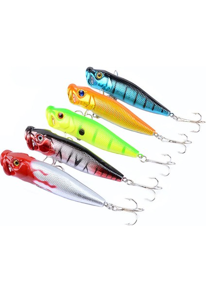 5 Renkli 9,5 cm Plastik Balık Tutma Yemleri (Yurt Dışından) fiyatları