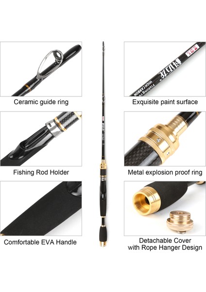 Ultra Hafif Titanyum Çelikli Balık Tutma Milini (Yurt Dışından) fırsatları