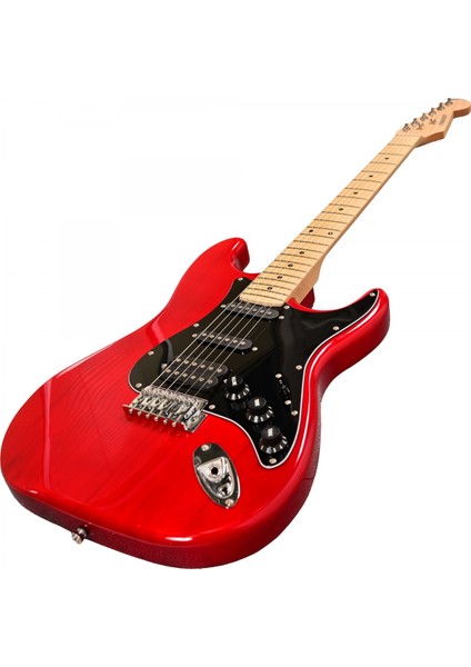 Meg-3trd Trans Red Burst Elektro Gitar