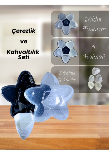 Yıldız Kahvaltılık ve Çerezlik Seti