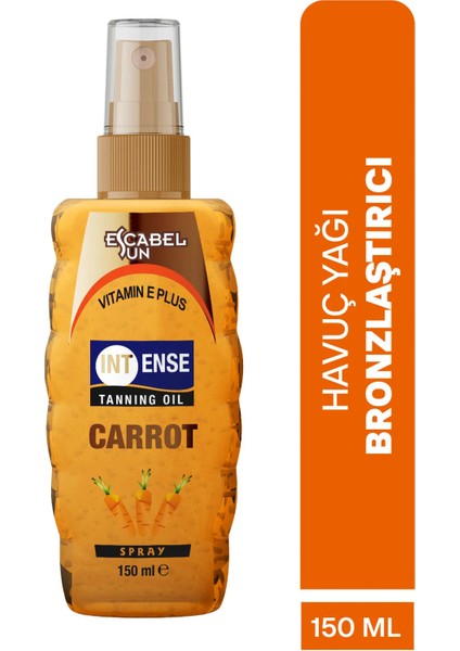 Havuç Özü Koruyucu Bronzlaştırıcı 150 ml Yağ