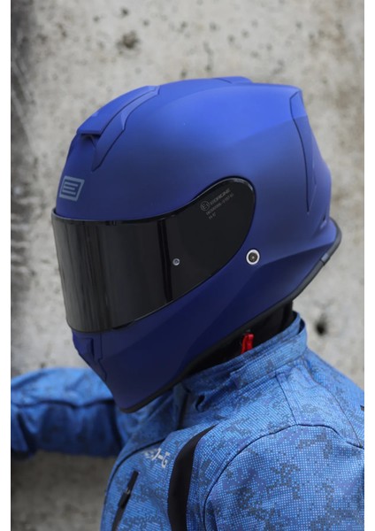Dinamo Mat Mavi Kask