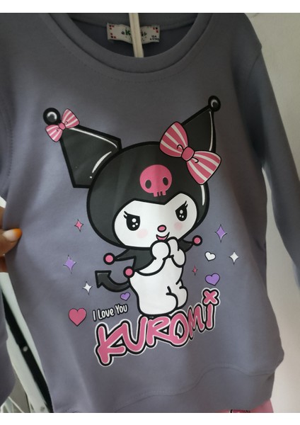 Kız Çocuk Uzun Kollu Pijama Takımı