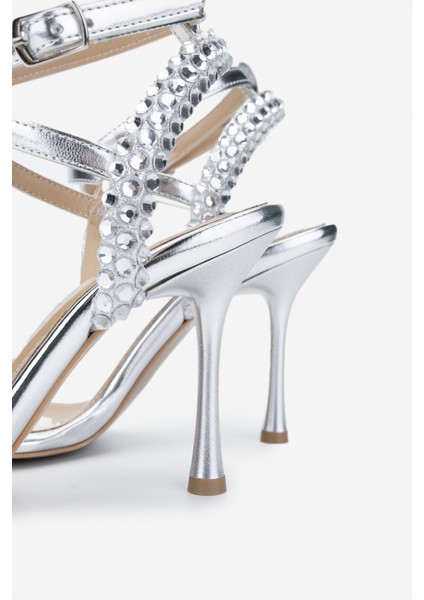 Kadın Vegan Lame Topuklu Ayakkabı 891 2425 Bn Ayk Y25 Lame fırsatları