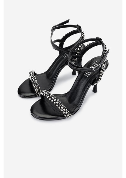 Kadın Vegan Siyah Topuklu Ayakkabı 891 2425 Bn Ayk Y25 Sıyah indirimleri